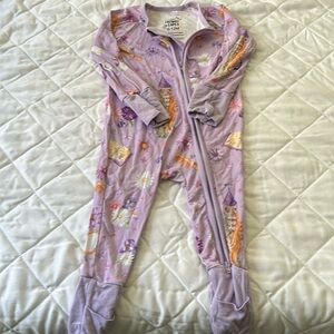 Little Crowns and Capes footed pajamas